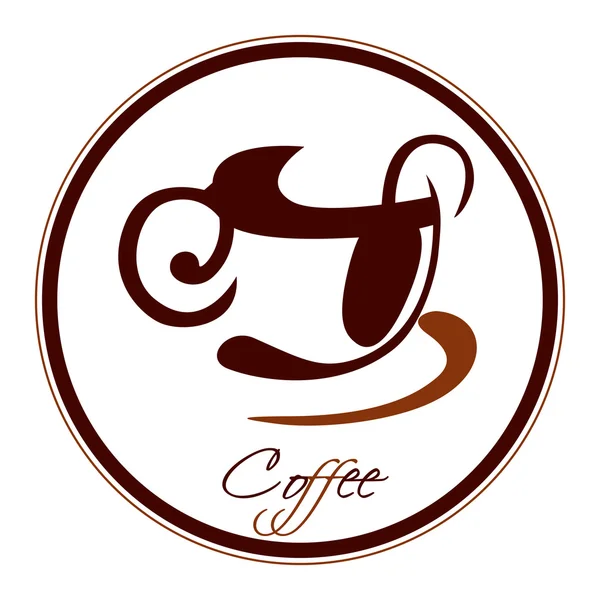 Vector taza de café icono — Archivo Imágenes Vectoriales