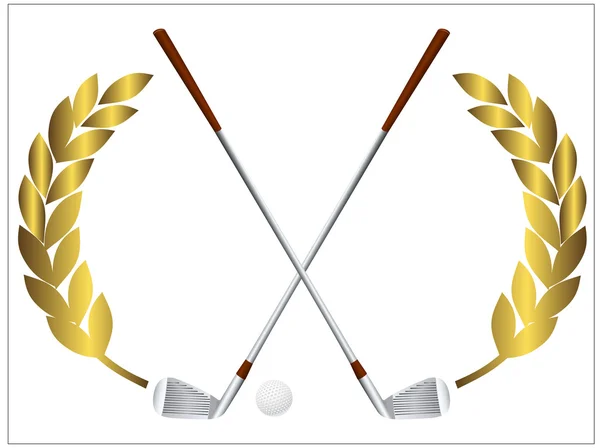 Clubes de golfe —  Vetores de Stock