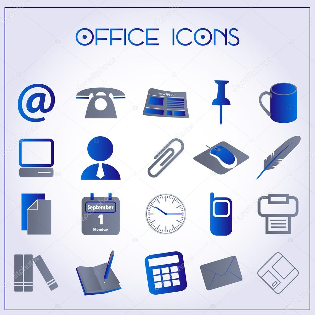 Office icons