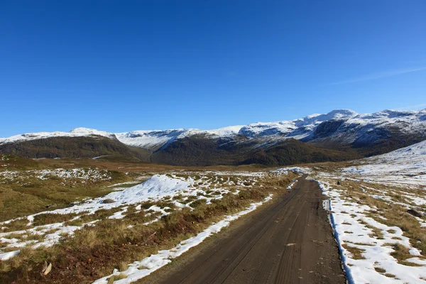 Grusväg — Stockfoto