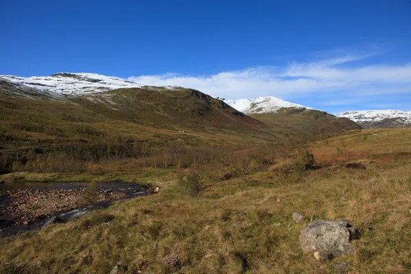 Norwegian autumn landscape — Stock Photo, Image