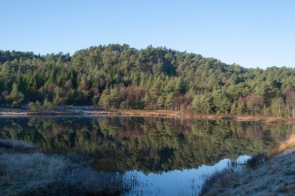 Noorse herfst landschap — Stockfoto