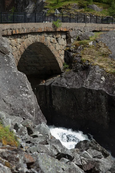 Floder och vattenfall i Norge — Stockfoto