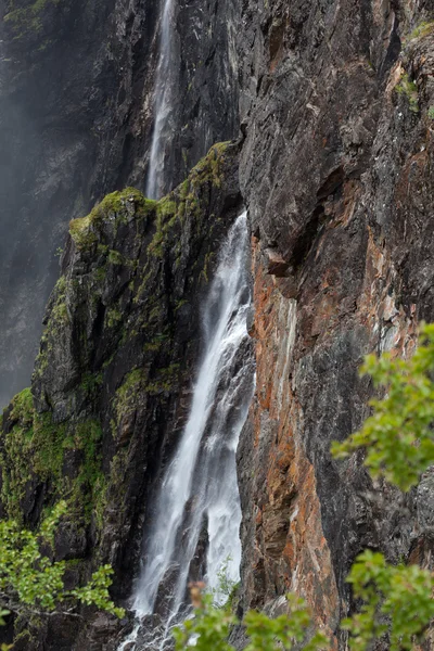 Floder och vattenfall i Norge — Stockfoto