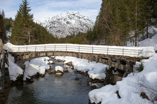 Winterland i Norge — Stockfoto