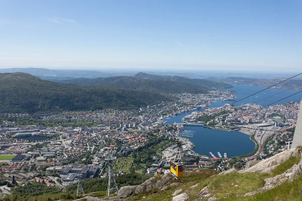 Vista de Bergen — Foto de Stock