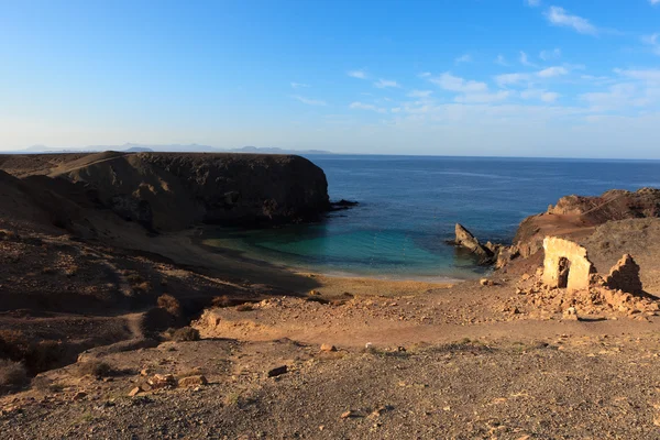 Playa El Papagayo, Lanzarote — Foto de Stock