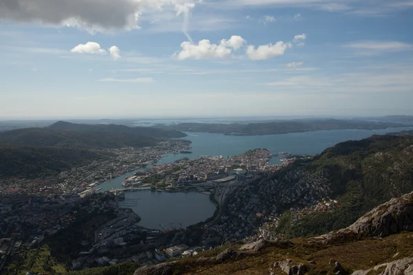 Fotografie okolí od bergen, Norsko — Stock fotografie