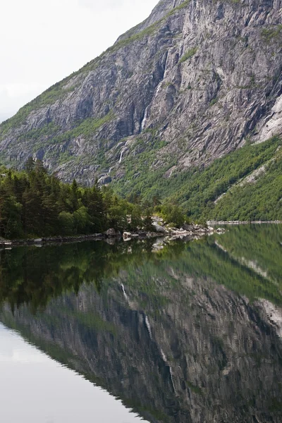 Fjord & Mountain — Stock Photo, Image