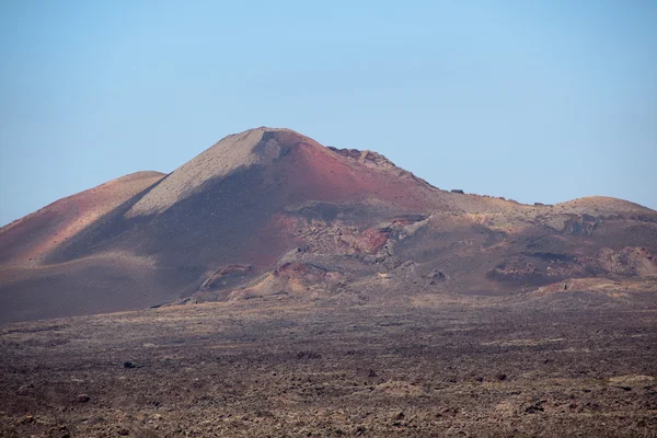 Vulkaan krater — Stockfoto