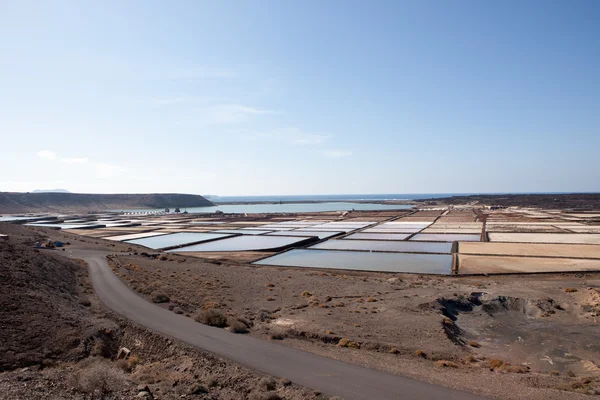 Salinas de janubio — Stock Photo, Image