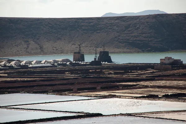 Salinas de janubio — Stockfoto