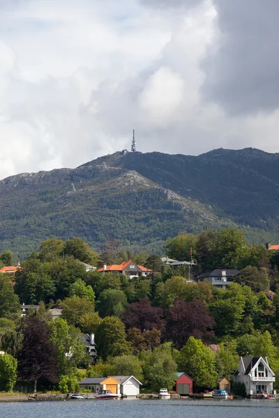 Bergen, de oude Hanzestad — Stockfoto
