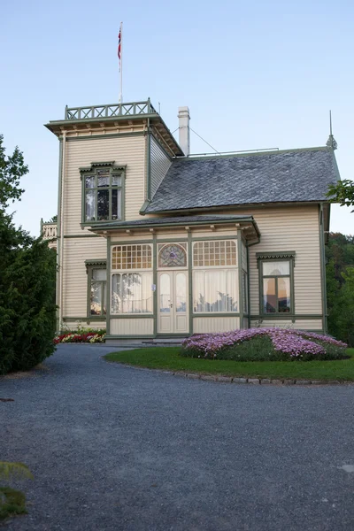 Bergen, die alte Hansestadt — Stockfoto