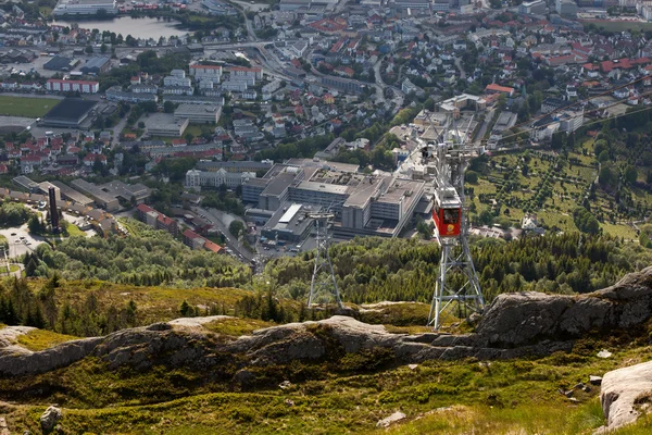 Bergen, la vieja ciudad hanseática — Foto de Stock