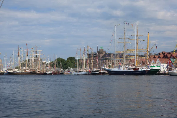 Carreras de barcos altos Bergen —  Fotos de Stock