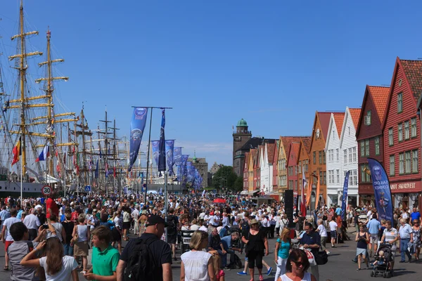 Tall Ship Races Bergen — Stock Photo, Image