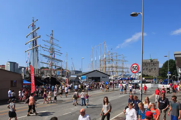 Tall Ship Races Bergen — Stock Photo, Image