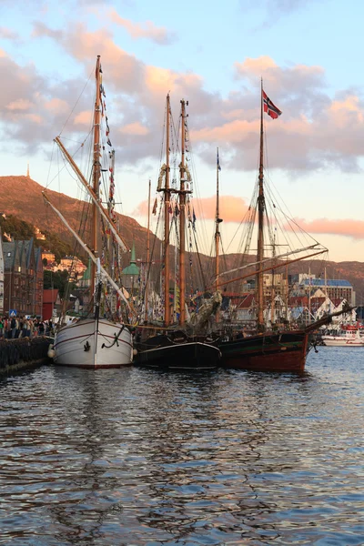 Tall ship races bergen, Norge 2008 — Stockfoto