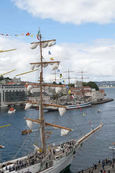 Tall Ship Races Bergen, Noruega 2008 — Fotografia de Stock