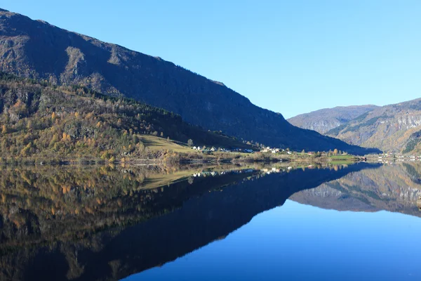 Krajobraz w zachodniej części Norwegii — Zdjęcie stockowe