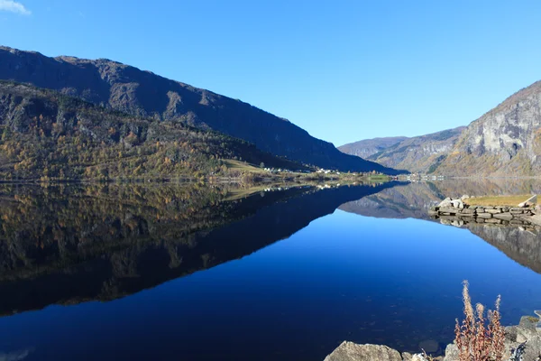 Landschap in het westelijke deel van Noorwegen — Stockfoto