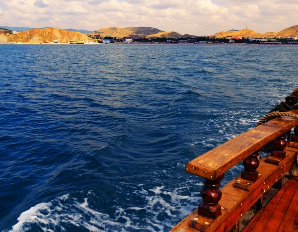 Sea walk on a boat — Stock Photo, Image