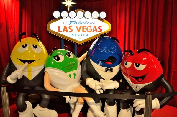 M & M las vegas style — стоковое фото