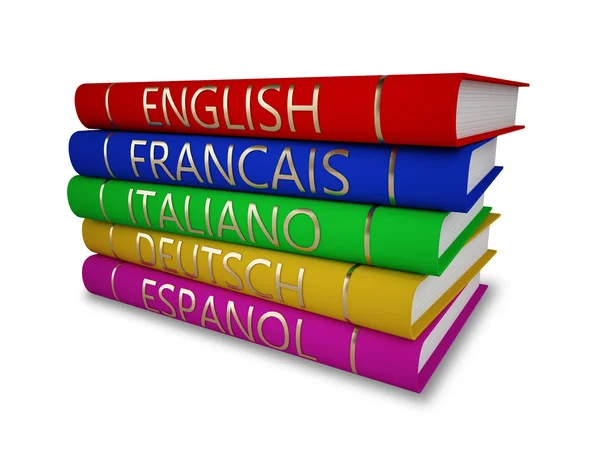 Language books — Stock Photo, Image