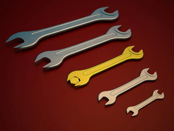 Wrench tool — Stock Photo, Image