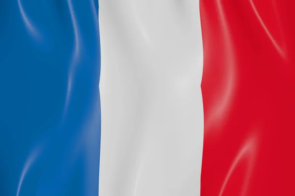 Franse vlag — Stockfoto