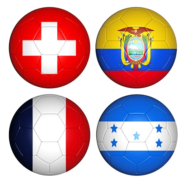 World cup 2014 group E — Stock Photo, Image