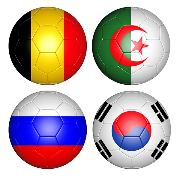 World cup 2014 group H — Stock Photo, Image