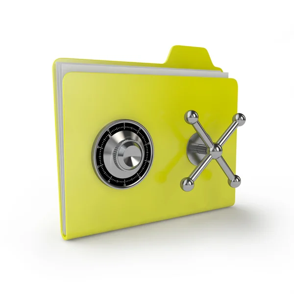 Folder safe — Stock Photo, Image