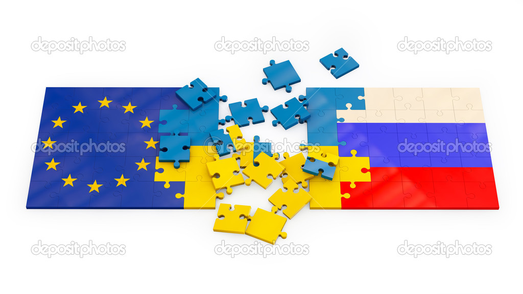 puzzles of stacked flags