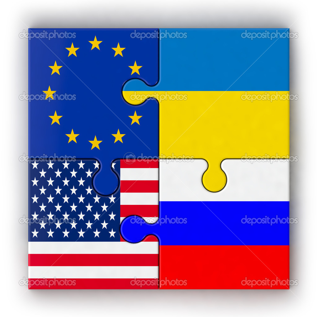 puzzles of stacked flags