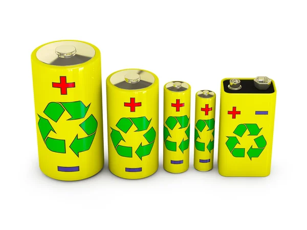 Batteries — Stock Photo, Image