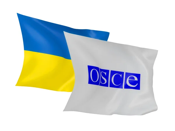 Bayraklar sallayarak