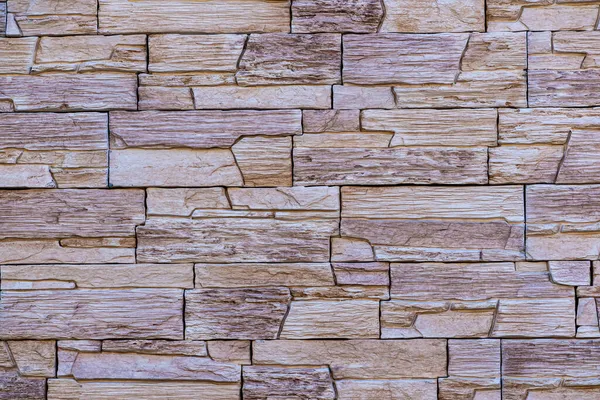 Alte Wand Stein Fliese Hintergrund Oberfläche Textur Grau Braun Stein — Stockfoto