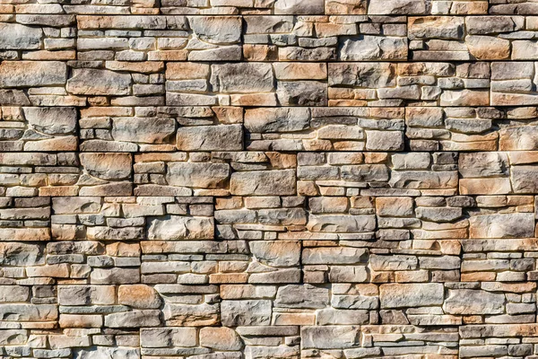 Fliesen Aus Steinimitat Der Wand Flaches Muster Grundlage Für Die — Stockfoto
