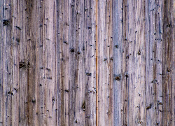 Superficie Pannelli Recinzione Legno Grigio Marrone Orientati Verticalmente Texture Legno — Foto Stock