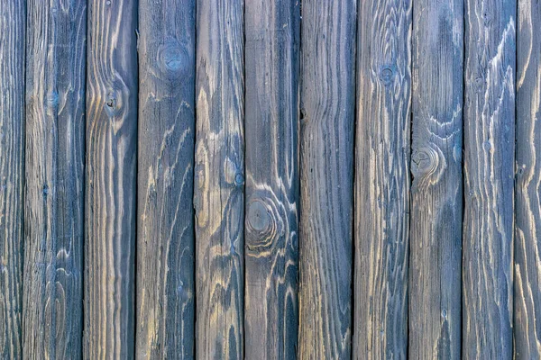 Vecchie Tavole Arrotondate Non Trattate Una Recinzione Legno Texture Ulteriori — Foto Stock