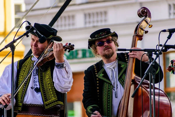 Olomouc República Checa Febrero 2022 Festival Carnaval Festival Étnico Tradicional — Foto de Stock