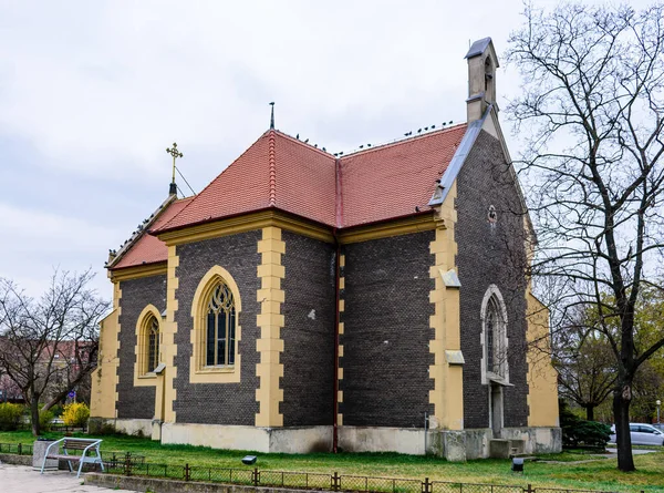 Breclav Tschechische Republik März 2022 Griechisch Katholische Kapelle Der Heiligen — Stockfoto