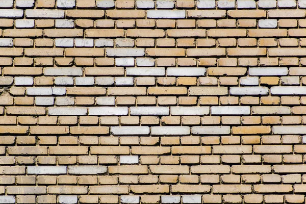 Wall Old Untreated Bale Bricks Unpaired Texture Background — Stockfoto
