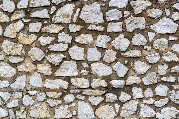 Uma Área Grandes Pedras Leves Com Juntas Largas Textura Fundo — Fotografia de Stock