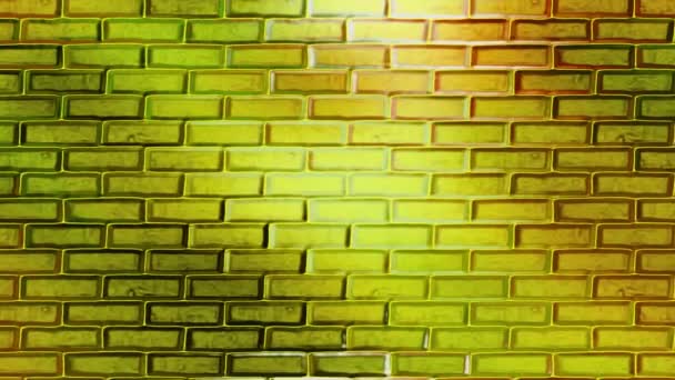 Animation Wall Gold Bars Illustrations Graphic Background — Stock video