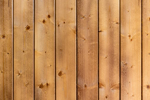 Surface Made Vertically Laid Wooden Light Planks Texture Background Further — Stok fotoğraf