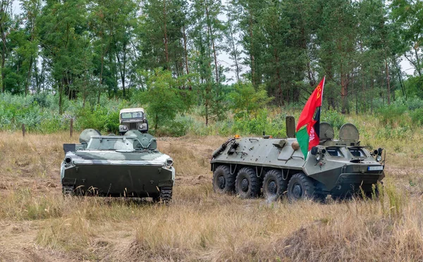 Hodonin Panov Tsjechië Juli 2022 Militaire Dag Hodonin Panov Historische — Stockfoto