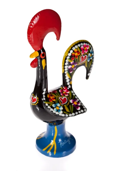 The Galo de Barcelos (Barcelos Rooster), the unofficial symbol of Portugal for justice and freedom based in a medieval tale. — Stock Photo, Image